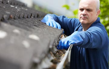 cleaning and inspecting Seaton Sluice roofs
